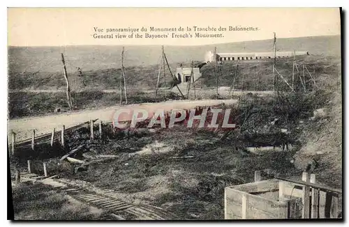 Ansichtskarte AK Militaria Vue panoramique du Monument de la Tranchee des Baionnettes