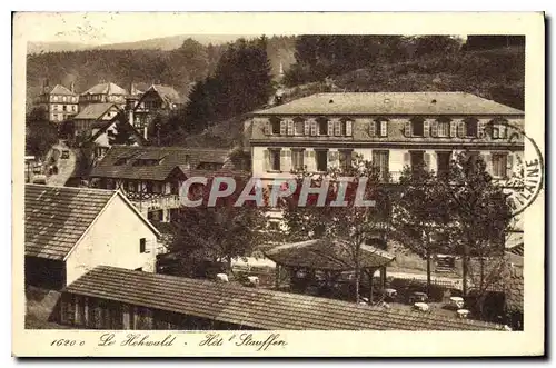 Cartes postales 1620 Le Hohwald Hotel Stauffer