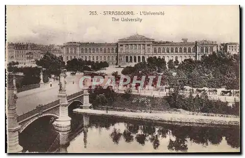 Cartes postales Strasbourg L'Universite