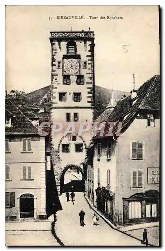 Cartes postales Ribeauville Tour des Bouchers