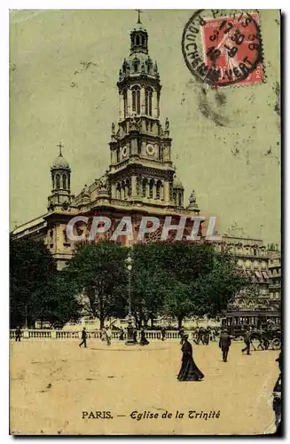 Cartes postales Paris Eglise de la Trinite