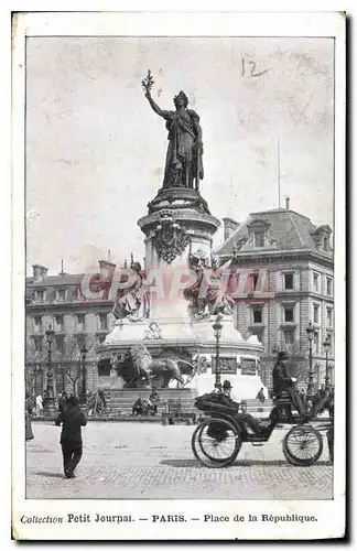 Cartes postales Paris Place de la Republique