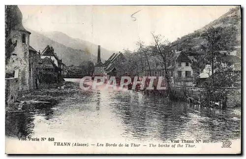 Cartes postales Thann Alsace Les Bords de la Thur