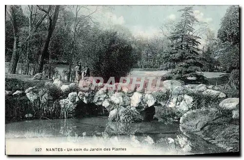 Ansichtskarte AK Nantes Un coin du Jardin des Plantes