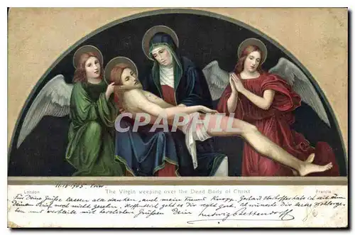 Cartes postales London The Virgin weeping over the Dead Body of Christ
