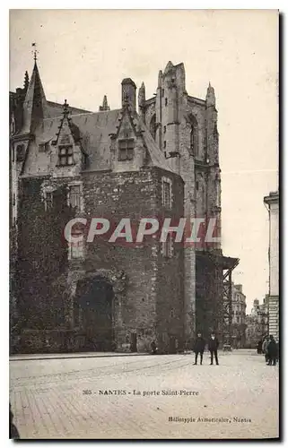 Cartes postales Nantes La porte Saint Pierre