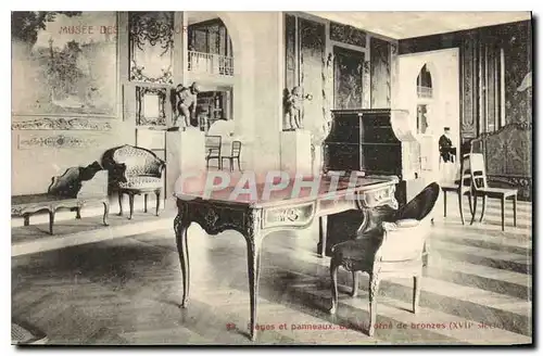 Cartes postales Musee des Arts DecoratifsSieges et panneaux