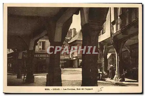 Cartes postales Dinan Les Porches Rue d'Apport