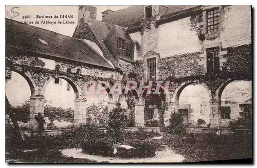 Ansichtskarte AK Environs de Dinan Cloitre de l'Abbaye de Lebon