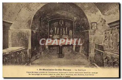 Ansichtskarte AK St Maximin la Ste Baume La Basilique