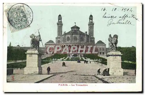 Cartes postales Paris Le Trocadero