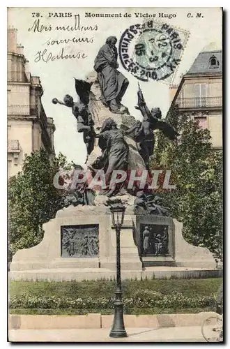 Ansichtskarte AK Paris Monument de Victor Hugo