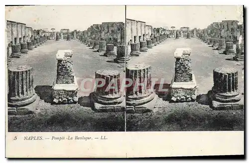 Cartes postales Naples Pompei La Basilique