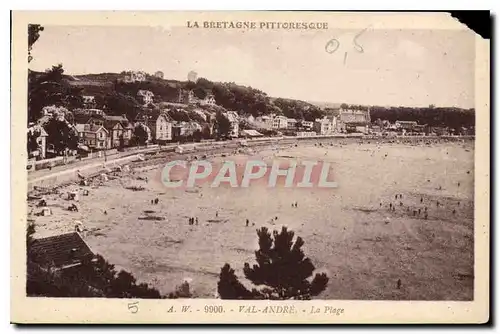 Ansichtskarte AK La Bretagne Pittoresque 9900 Val Andre La Plage