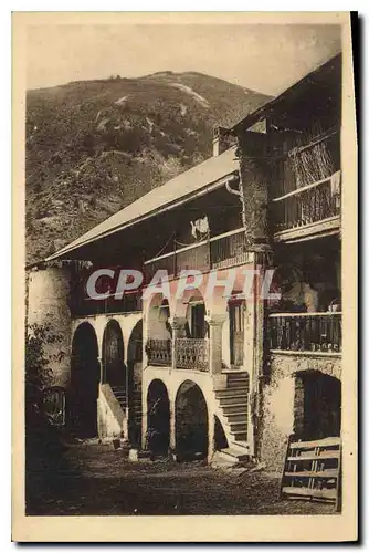 Cartes postales Dauphine Brianconnais Vallee du Gyr Type d'habitation du Pelvoux