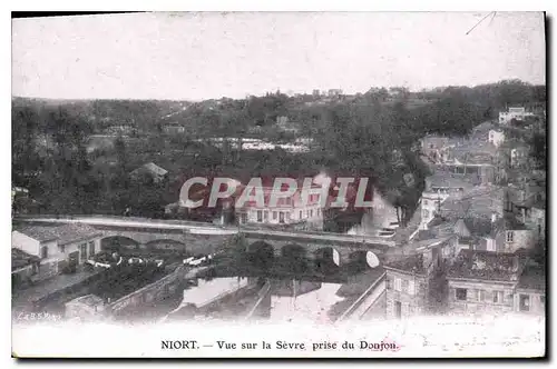 Cartes postales Niort Vue sur la Sevre prise du Donjon Lait d'Appenzell