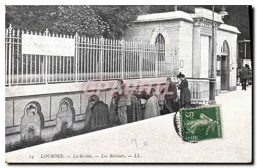 Cartes postales Lourdes La Grotte Les Robinets