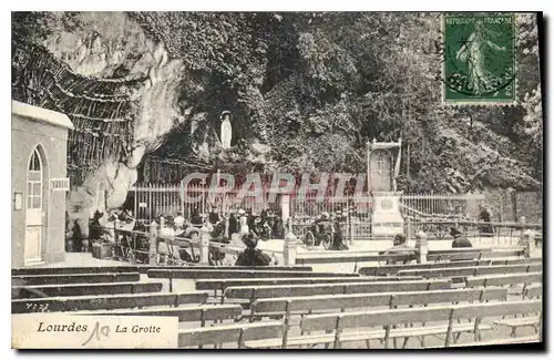 Cartes postales Lourdes La Grotte