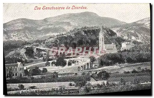 Cartes postales Les Sanctuaires de Lourdes