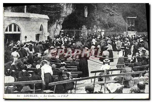 Cartes postales Lourdes La Grotte