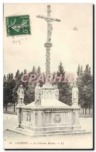 Cartes postales Lourdes Le Calvaire Breton