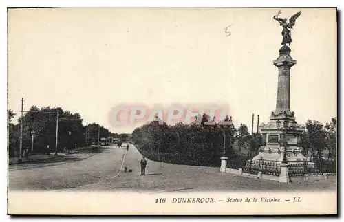 Ansichtskarte AK Dunkerque Statue de la Victoire