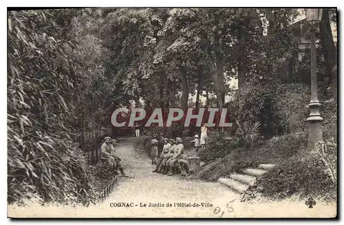 Cartes postales Cognac Le Jardin de l'Hotel de Ville