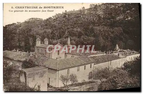 Cartes postales Chartreuse de Montrieux Vue generale de monastere face Ouest