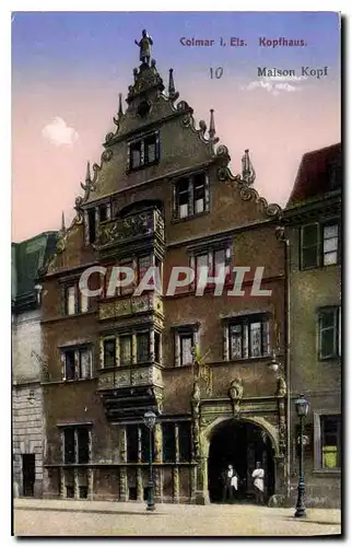 Cartes postales Colmar i Els Kopfhaus Maison Kopf