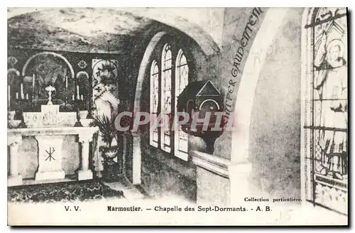 Ansichtskarte AK Marmoutier Chapelle des Sept Dormants AB