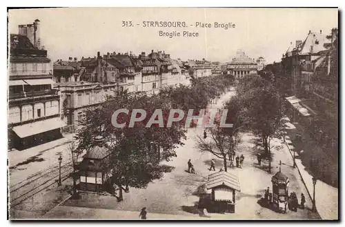 Cartes postales Strasbourg Place Broglie Broglie Place