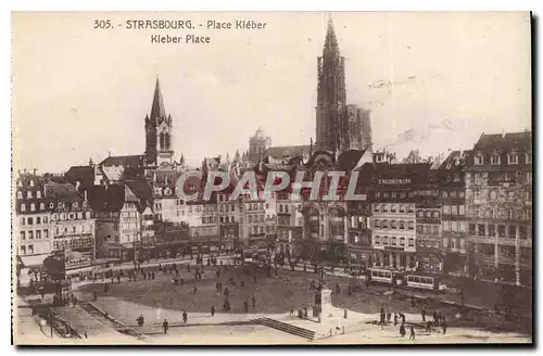 Cartes postales Strasbourg Place Kleber Kleber Place