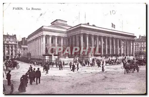 Cartes postales Paris La Bourse