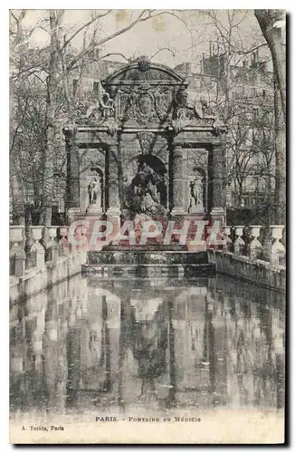 Cartes postales Paris Fontaine de Medicis