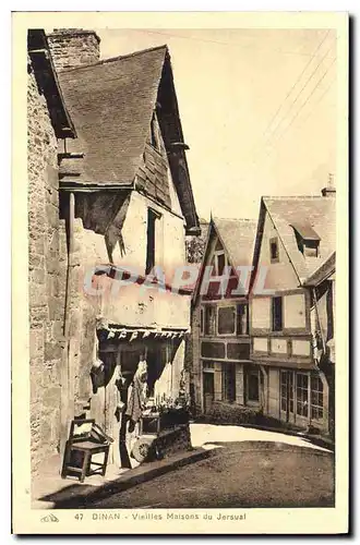 Cartes postales Dinan Vielles Maisons du Jersual