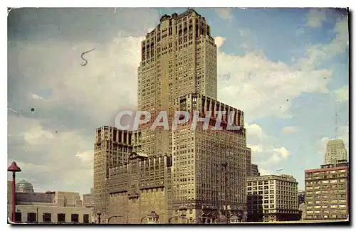 Ansichtskarte AK The Civic Opera Building Chicago Illnois houses the Chicago Civic Opera