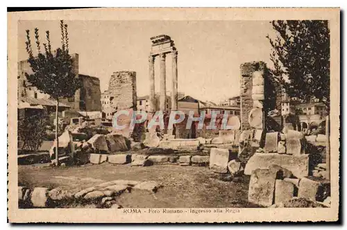 Cartes postales Roma Foro Romano Ingresso alla Regia