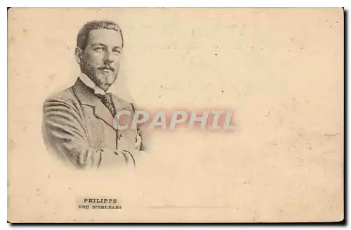 Cartes postales Philippe duc d'Orleans