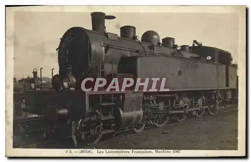 Cartes postales Midi Les Locomotives Francaises Machine Train