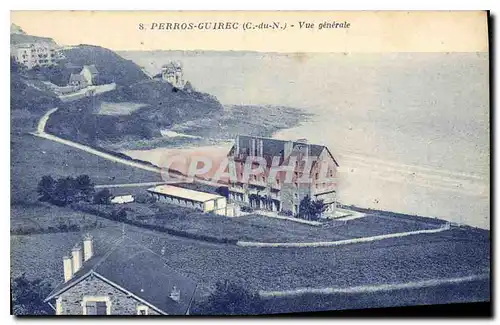 Cartes postales Perros Guirec C du N Vue Generale