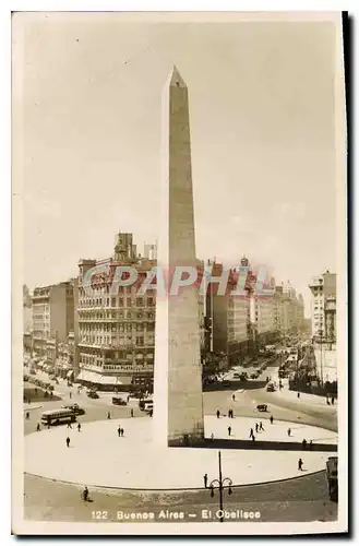 Cartes postales Buenos Aires Plaza de la Republica El Obelisco