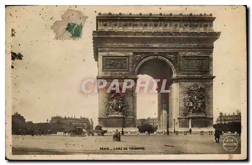 Cartes postales Paris L'Arc de Triomphe