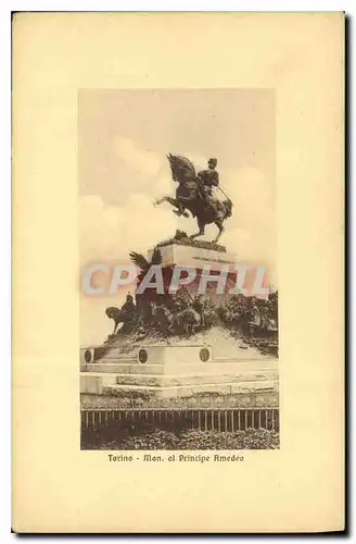 Cartes postales Torino Mon et Principe Amedeo