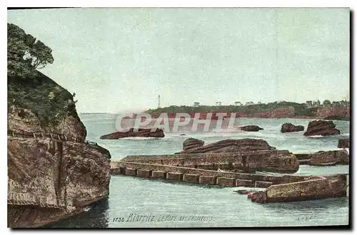 Cartes postales Biarritz le Port des Pecheurs