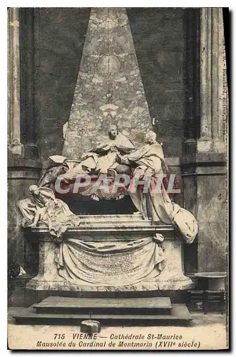 Cartes postales Vienne Cathedrale St Maurice Mausolee du Cardinal de Montmorin