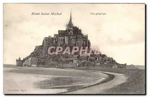Cartes postales Mont Saint Michel vue Generale
