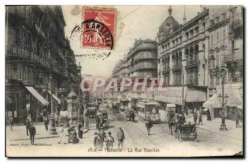 Cartes postales Marseille La Rue Noailles