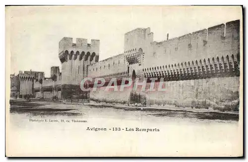 Cartes postales Avignon Les Remparts