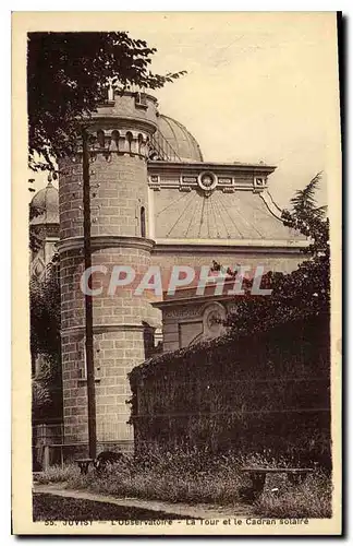 Ansichtskarte AK Juvisy L'Observatoire la Tour et le Cadran Solaire