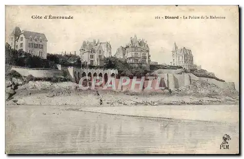 Cartes postales Cote d'Emeraude Dinard La Pointe de la Malouine